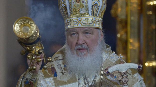 Patriarch Kirill has been the head of the Russian Orthodox Church since February 2009 , AFP